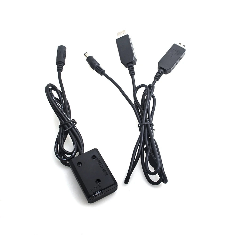 Dual Usb Power Kit Ac Adapter Replacement Np-fw50 Dc Coupler Dummy Battery Fully Decoded For Sony Nex-3 Series D5308