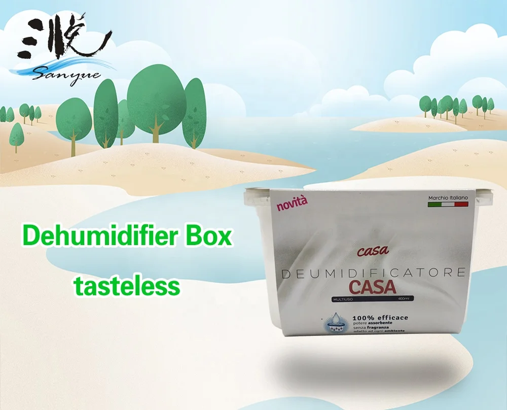 400ml  Paper card dehumidification box fragrance dehumidifying bag dehumidifier box