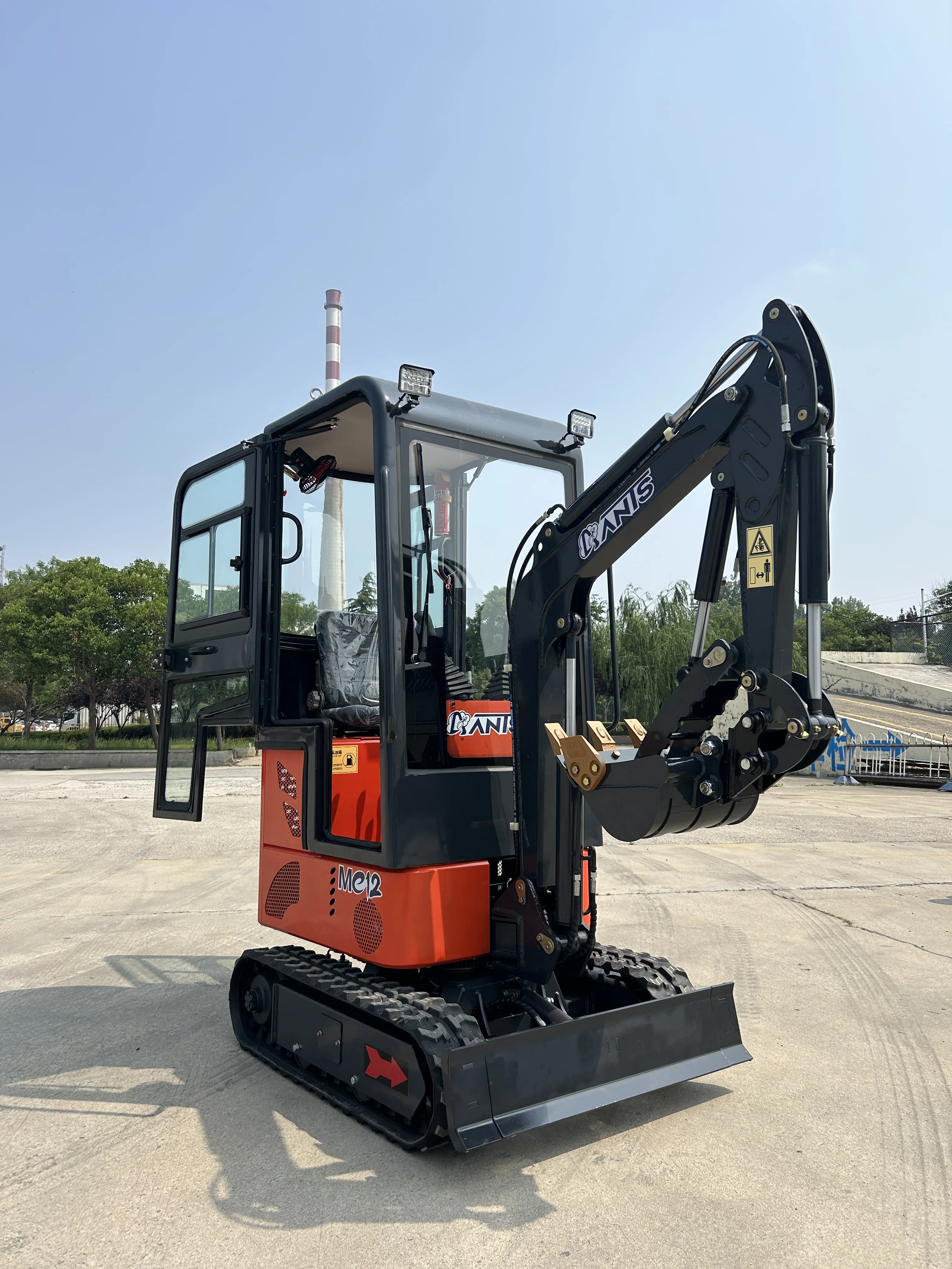Mini hydraulic excavator mini Crawler 1.2 ton 1 ton mini excavator with CE and EPA