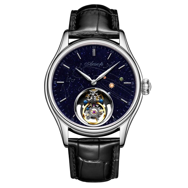 Лидирующий бренд RM стиль класса люкс мужские Tourbillon механические часы сапфировое стекло с водонепроницаемым чехлом и возможностью погружения на глубину до 30 м модные