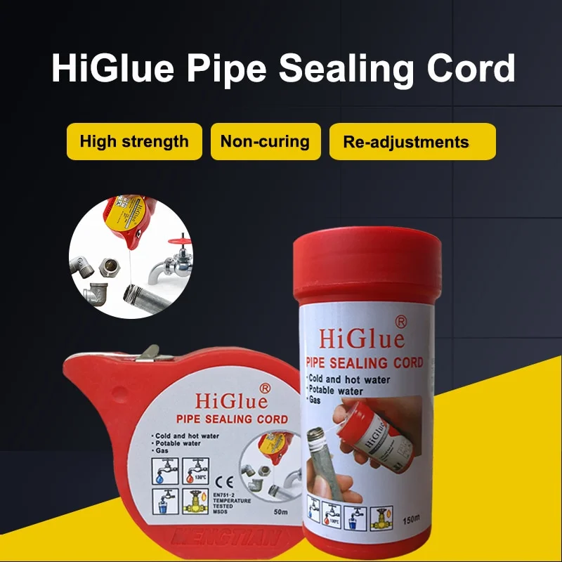Thread sealing cord pipe sealing cord nylon tape with special paste 160m plumbing install tape