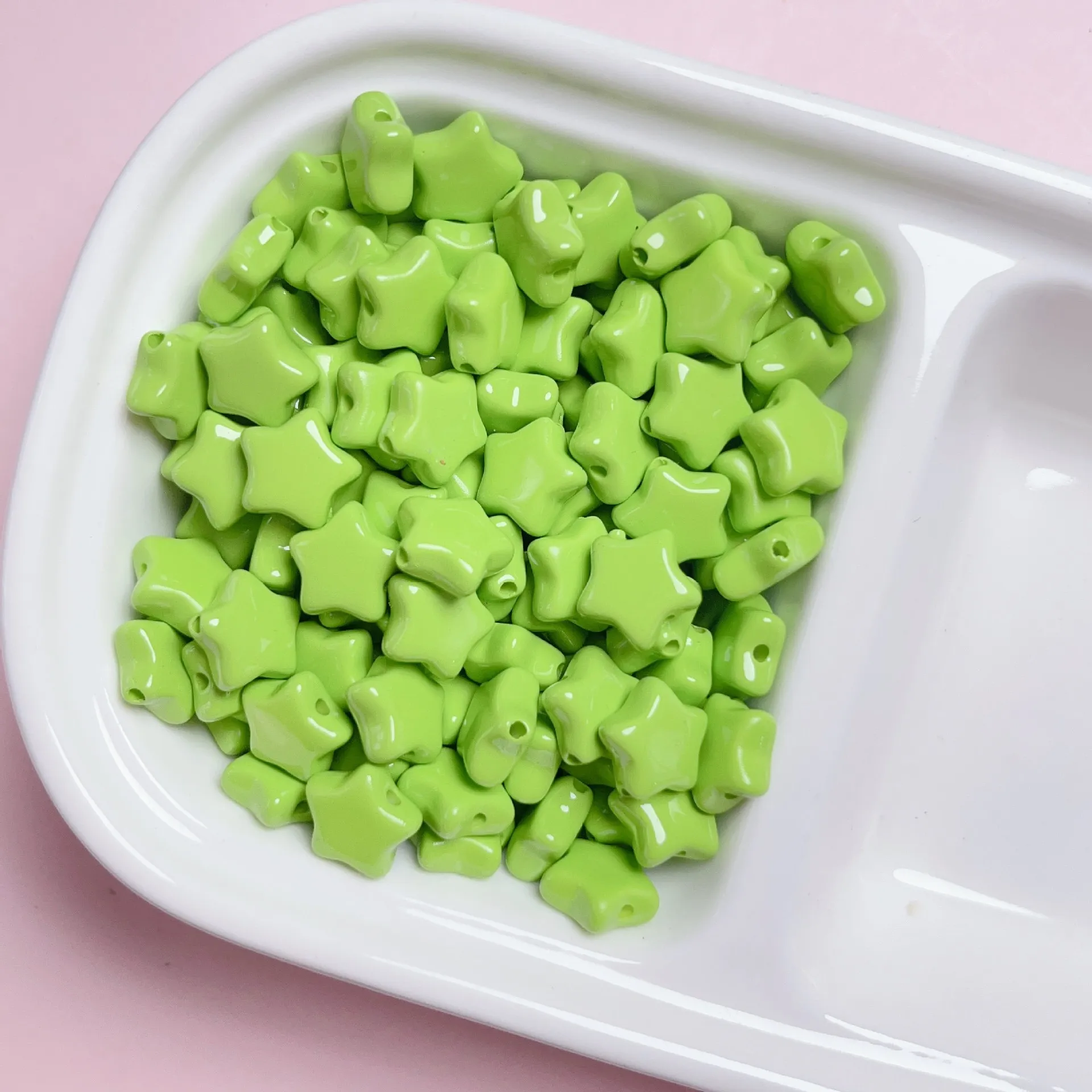 11mm acrylic beads wholesale hot sale cheap acrylic plastic lucite beads for jewelry making