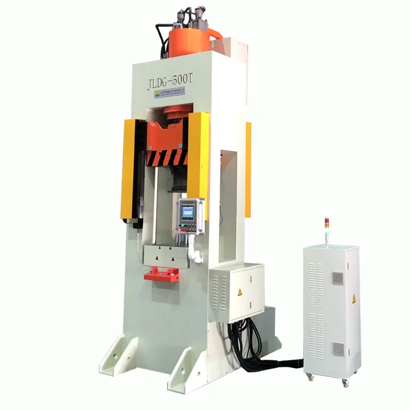 50 tons hydraulic press frame guide press double cylinder  metal stretch forming servo four-column hydraulic press