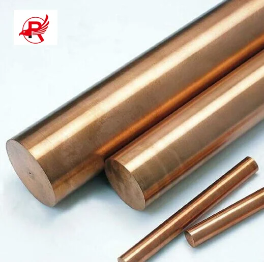 Made in China Copper wire rod 6mm 8mm Copper bars C1100 Round Bar Brass rod