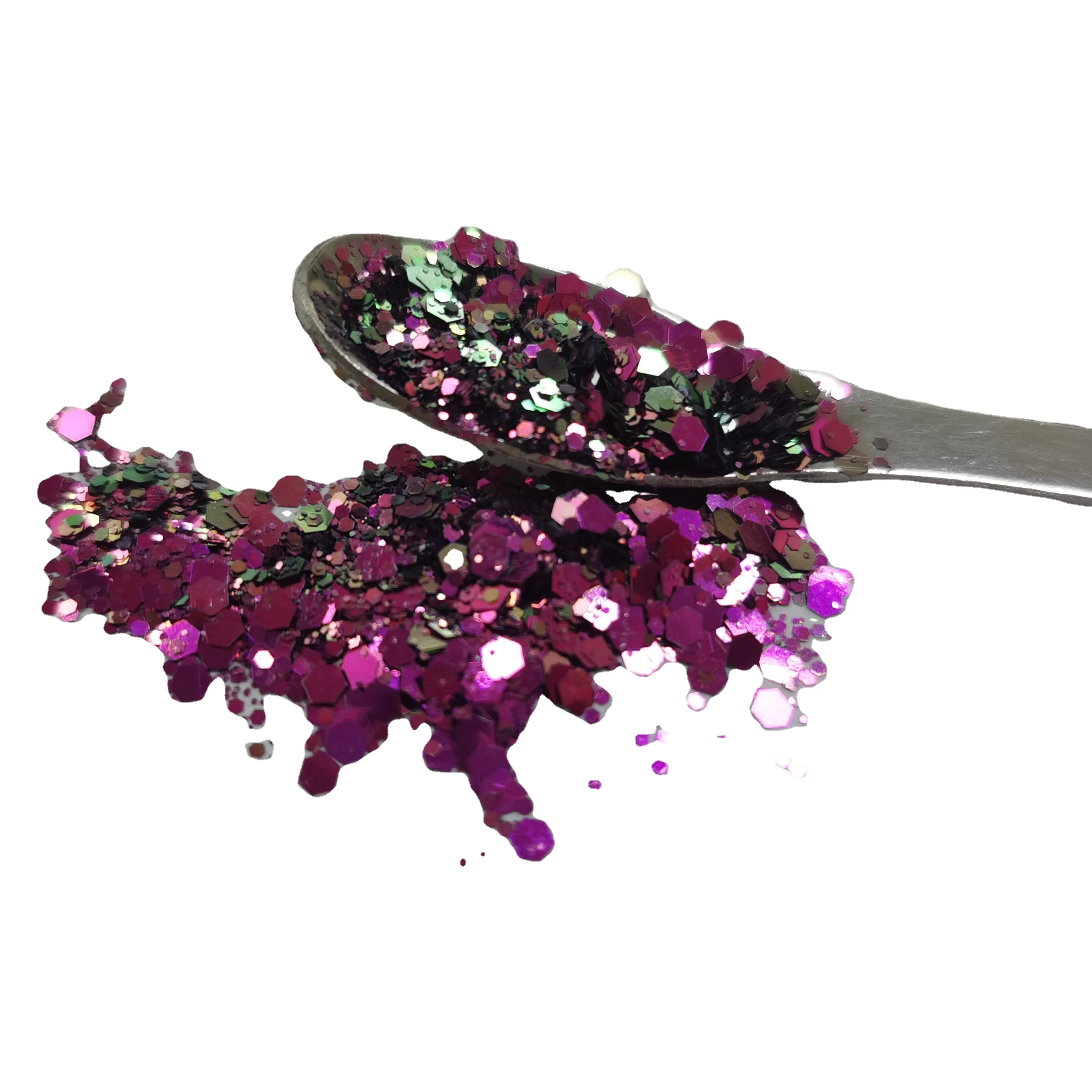 Chameleon Chunky Glitter Color Shift Craft Glitter Powder for Epoxy Resin, Nail, Tumbler, Slime, Phone Case, Party Decor,