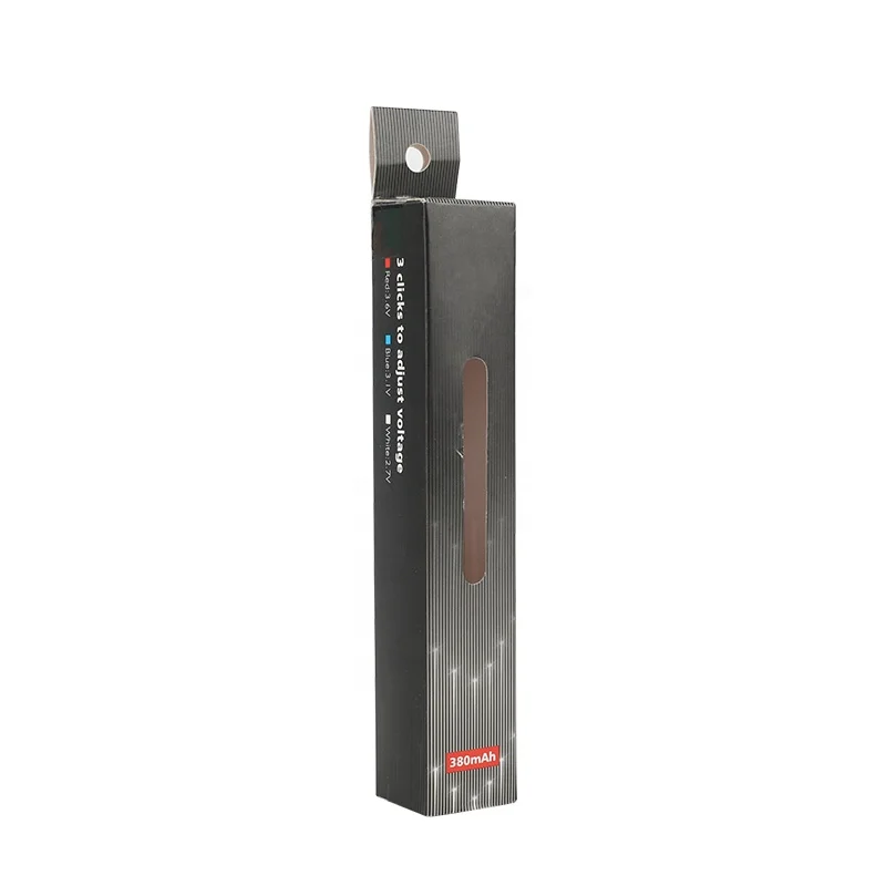 UKETA OEM brand battery pen packaging boxes custom logo cartridge package plastic box with USB charger