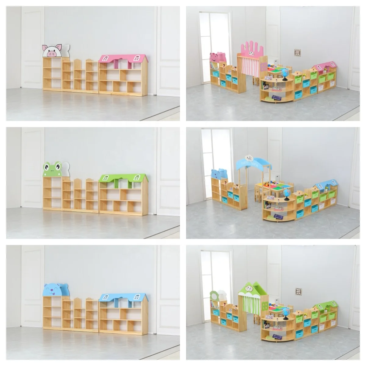 High quality kids Montessori furniture manufacturer supplier kindergarten day care center classroom furniture
