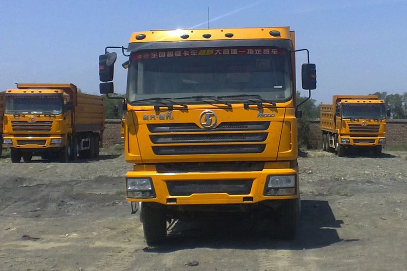 Weichai engine Shaanxi Automobile Delong F3000 heavy truck 380 horsepower 8X4 7.6 meters used tipper trucks