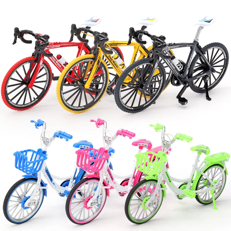 1:8 Mountain Bike Model Toy Zinc Alloy Finger Mountain Bicycle Model Best Gift for Cool  Boy Toy for Boyfriend Father`s Day
