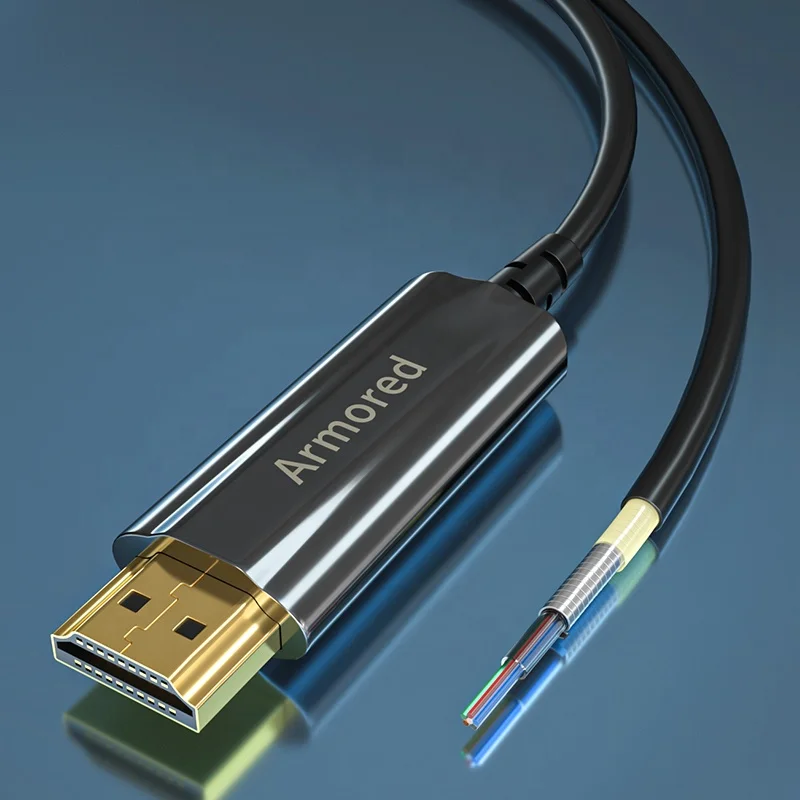 Long transmission pure fiber optic HDMI 3D 4K60Hz cable Ultra HD 2.0 HDMI Cable 30M 50M 100M 300M 450M