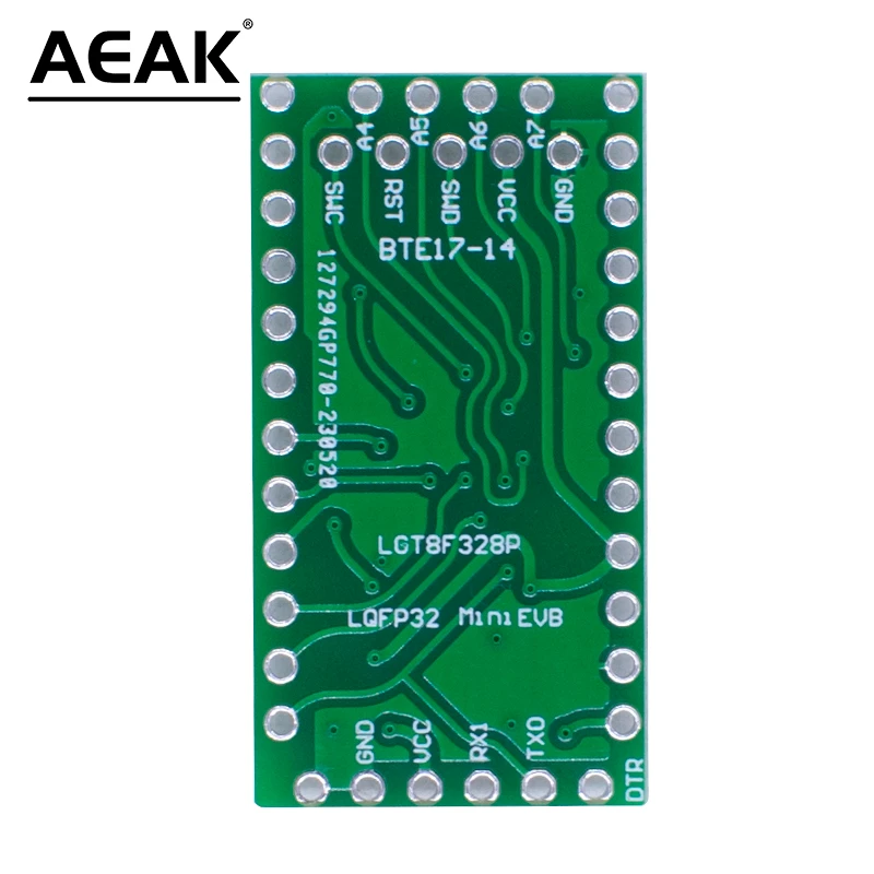 AEAK LGT8F328P LQFP32 MiniEVB 3.3V / 5V Replaces Pro Mini ATMEGA328P Fully Compatible For  USE HT42B534-1 Driver
