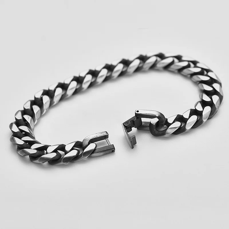 Fashion Custom Stainless Steel Jewelry Casual Vintage Bracelet For Men