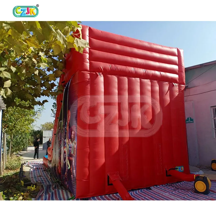 
commercial inflatable spider web bouncy tower slide spideman mountain waterslide inflatable slide spiderman for sale 