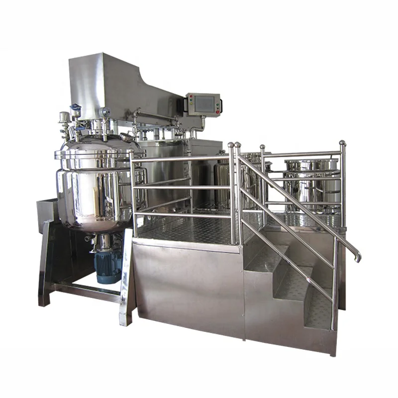Factory price vacuum emulsifying mixer homogenizer for cream
