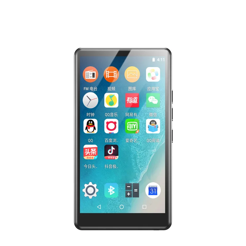 High quality digital 4.0 inch touch screen Portable mini Video music MP3 MP4 Player with Wifi android system app download