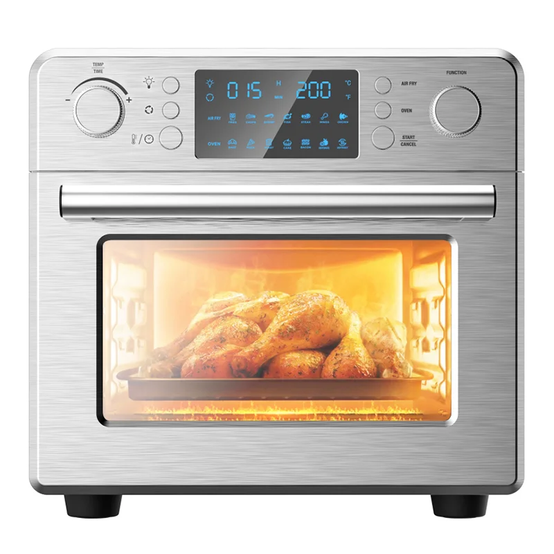 23L 24L 30L Stainless Steel Digital Air Fryers Oven Pizza Baking Ovens Xl No Oil airfryers Multifunctional Air Fryer Oven