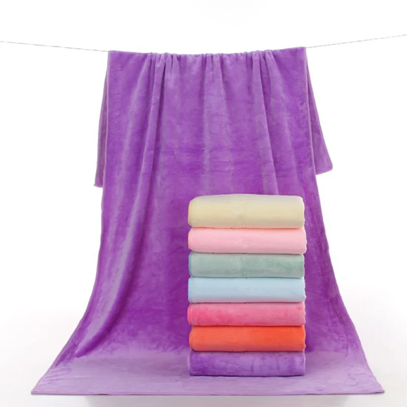 Wholesales Comfortable Creative Variety Bath Microfiber Flannel Towel