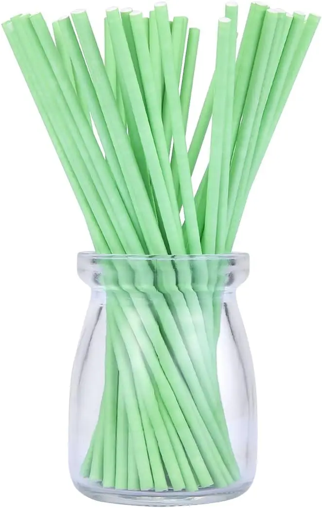 DIY Round Wedding Lollipop Cake Pops Making Tools, colorful Lollipop Sticks