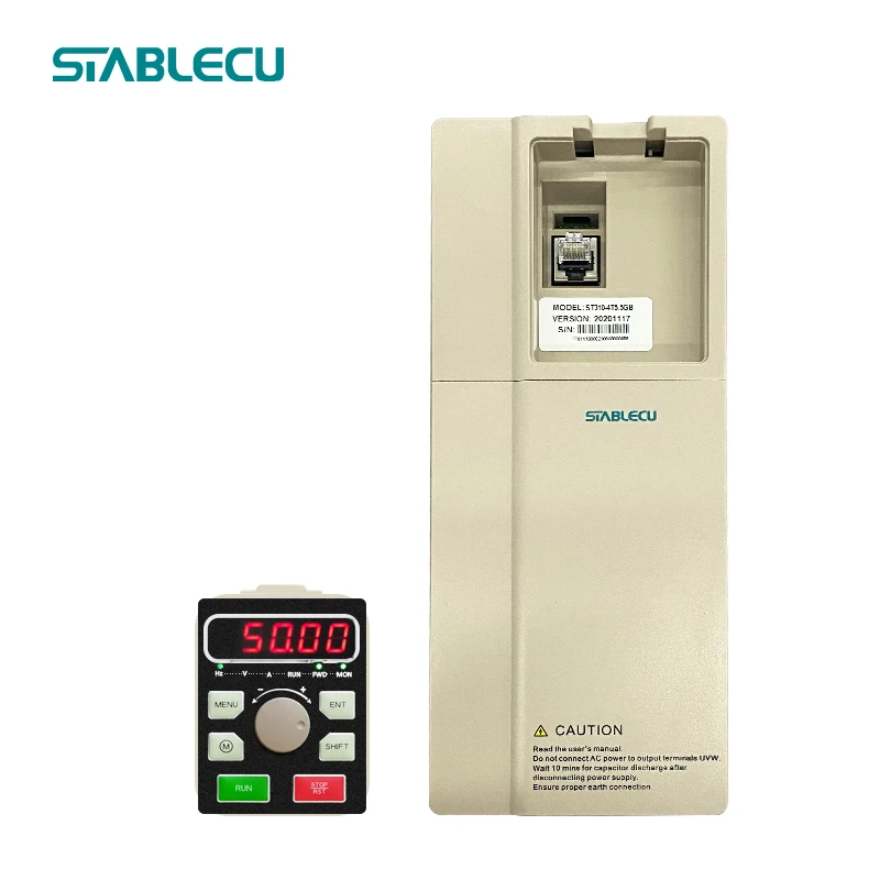 TOP 10 brand STABLECU 220V AC vfd inverter 7.5kw VSD driver variador de frecuencia 220v variable frequency drive for water pump
