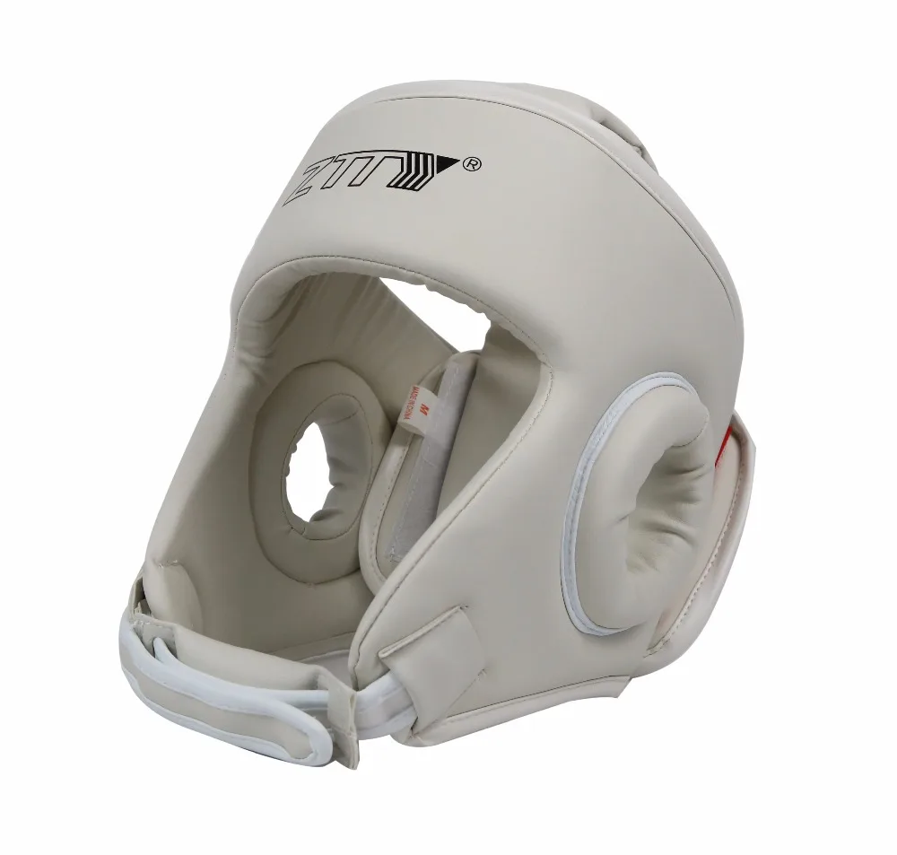 Factory wholesale Martial Arts Karate Headgear Karate Head Protector Dipped Foam Guard Karate Helmet