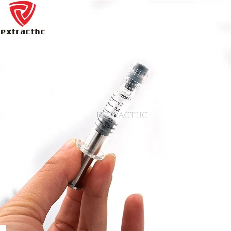 
Custom sterilized 1ml luer lock glass prefilled syringe 