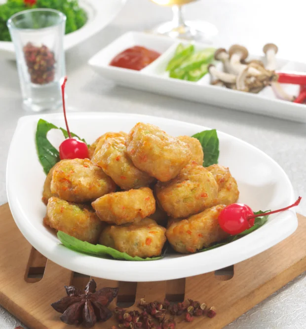 Fast Food Frozen Chicken Crispy Hot Spicy Frozen Instant Chicken Nuggets