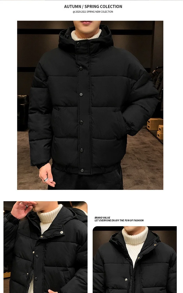  Pufferjacket изготовленным на заказ логосом Мужская модная куртка-пуховик с хлопковой подкладкой для мальчиков зимняя куртка