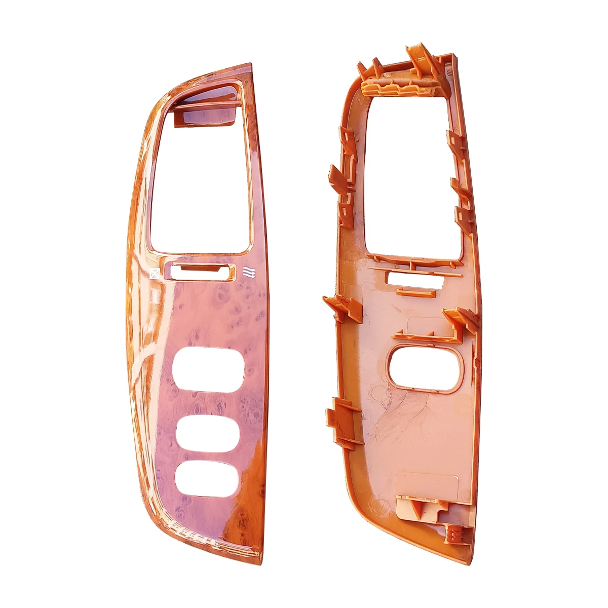Air Outlet Frame Trim Panel For LC100 FJ100 Wooden Dashboard Air Vent Frame Penal For Toyota Land Cruiser 100 1998-2007
