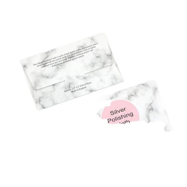 multipurpose jewelry Cleaning cloth with customized logo