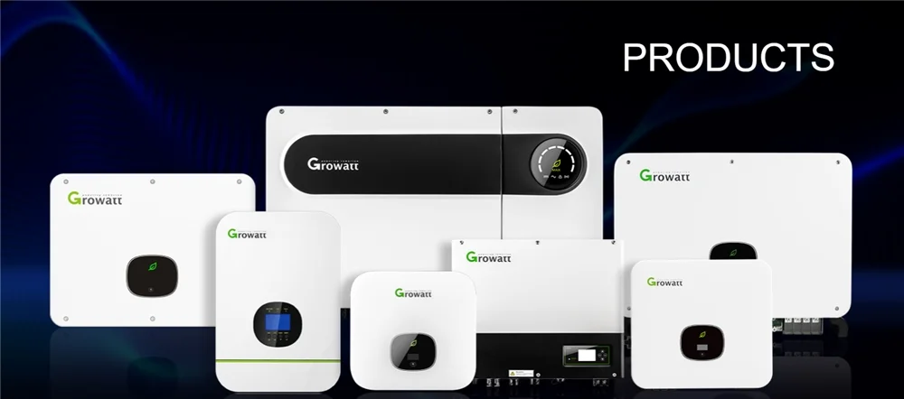 50kw Solar Power Inverter  Growatt  On Grid Inverter Solar  Home  System High Efficiency