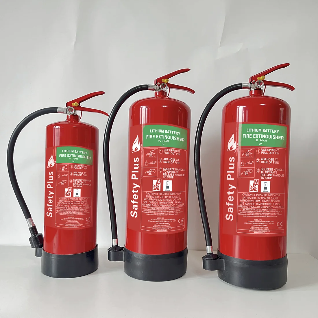 House use 9L Lithium Ion battery fire suppression portable extinguisher