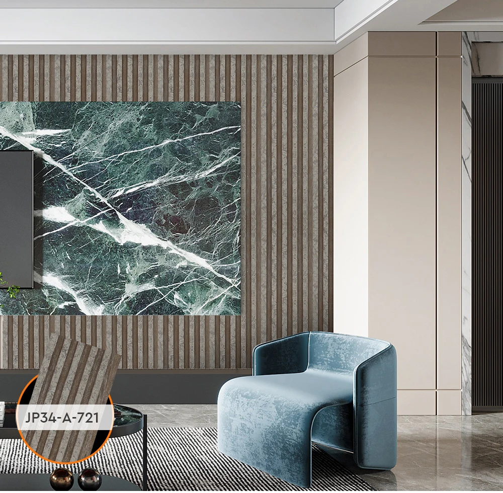 Wangbin factory new design wholesale lightweight plastic interior decoration ps wall panels boards JP 34