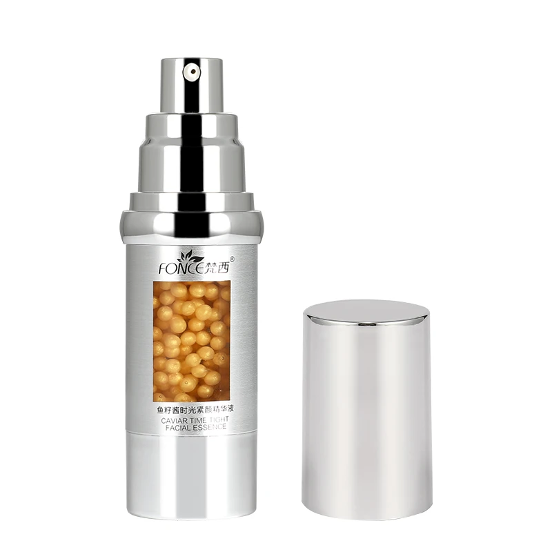 Best Facial Serum for Aging Skin 2021 Custom Caviar Firming Facial Essence Private Label Anti-Aging Essence