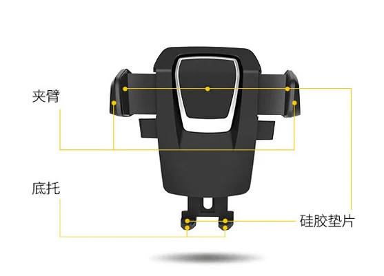 
factory price Long neck car phone bracket windshield suction universal mobile phone stand holder 