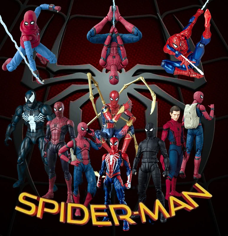 Movie & Tv Spider Man Action Figures Spiderman Pvc Action Figure