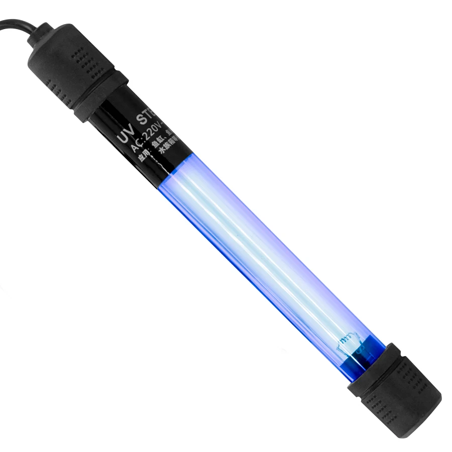 Hot Sale Factory Direct 5w 7w 9w 11w Submersible Uv Aquarium Germicidal Lamp Quartz Tube Fish Tank Water Sterilization Lamp