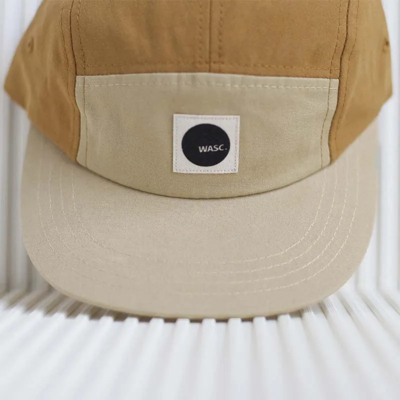 Wholesale Street Sports Cotton  Two Tone  Multi Color Five 5 Panel Baseball Cap Hat For Men