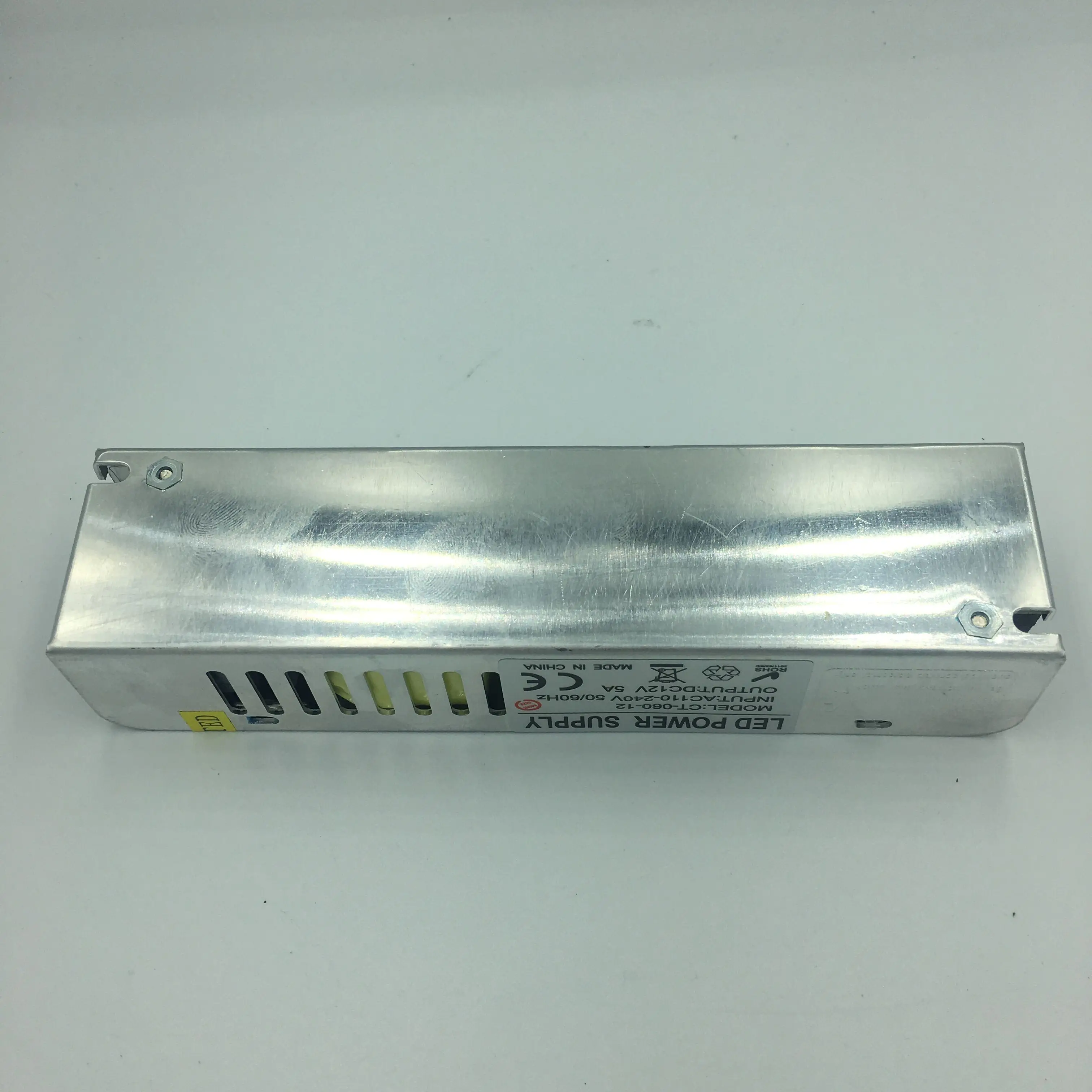 ShenZhen Supplier Slim Led Power Supply Ac To Dc 60w 12v 5a Smps