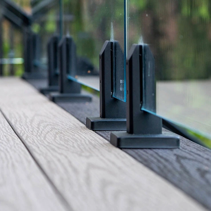 Glass Railing System outdoor balcony glass railing spigot