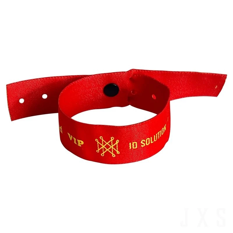 Best seller Adjustable Double Chip Waterproof Punch Disposable Hospital Bracelet  RFID double woven wristbands In Halloween