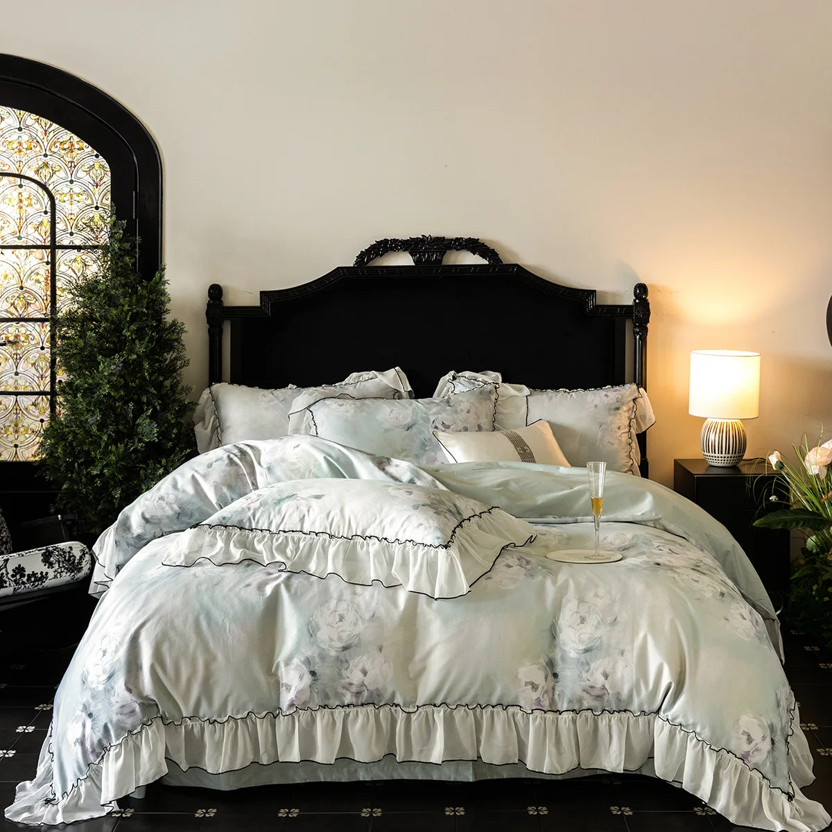 High-end Australian Cotton Rural Style CLight Luxury Four Season Universal Wholesale Bedding Set