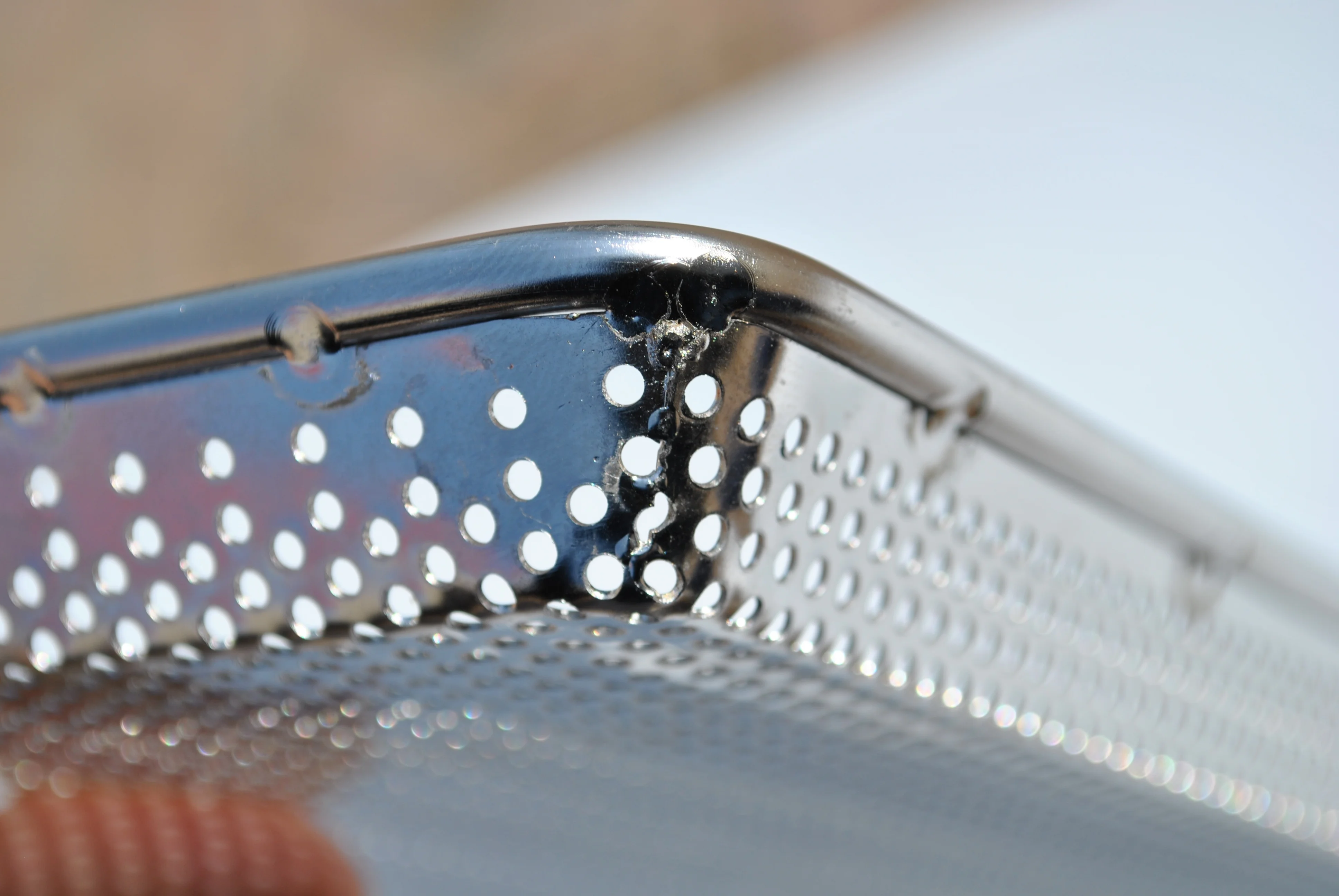 Highly welcome Customized size  stainless steel manual welding perforated dry fruit trays for oven