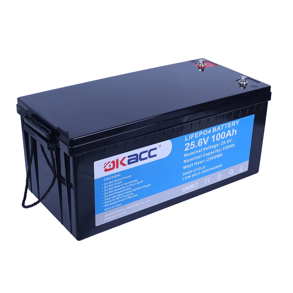 Cheap Price Class A Oem 24V 100Ahr Battery Solar Lifepo4 100Ah