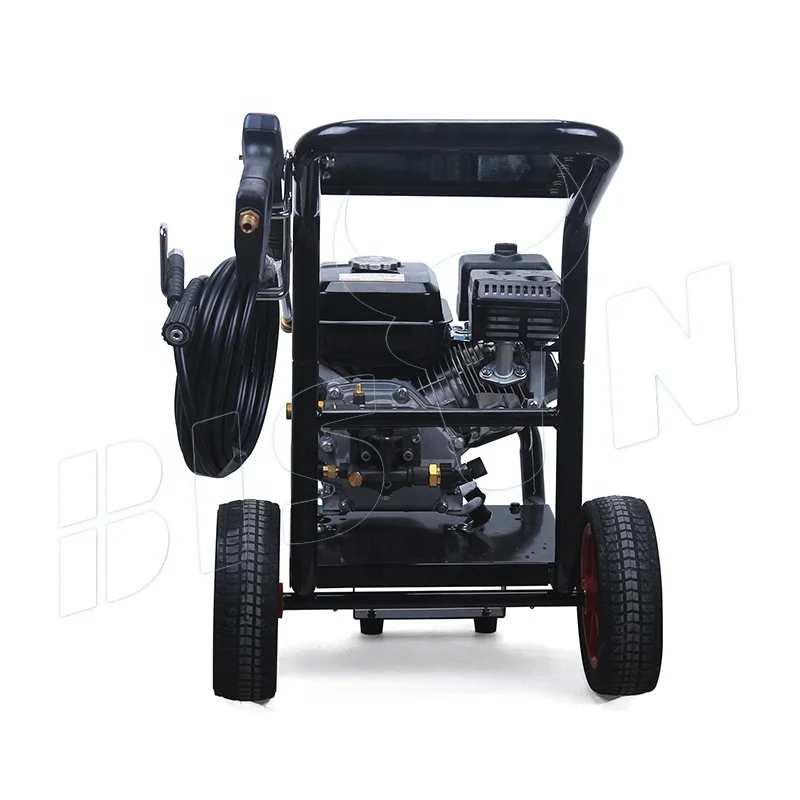 Bison New Design 170 Bar 2600 Psi 6.5Hp Car Cleaning Machine Gasoline High Pressure Washer For Car Cleaning