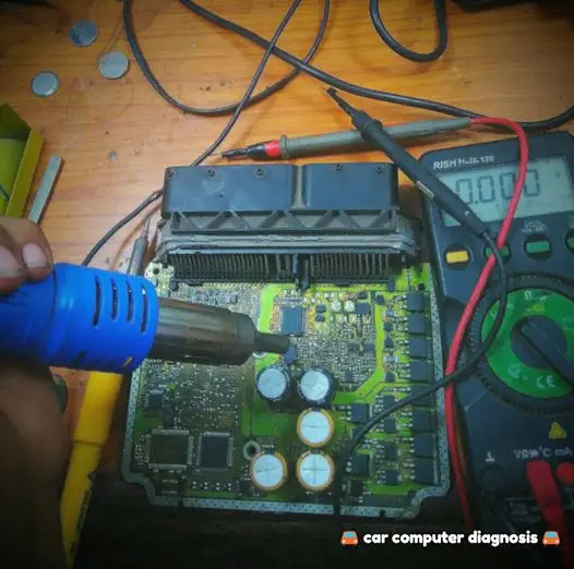  Диагностический блок управления двигателем MB 272/273 ECU анализатор навыков слесаря диагностика курса автомобильный компьютер для
