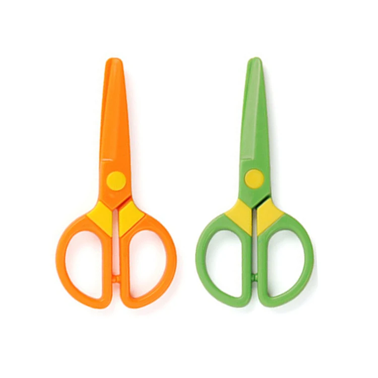 Colorful Safety Unique Design Student Office Stationery Stainless Steel Scissors