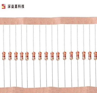 2022+ Top Quality 1/8W 1/4 W 1/2W 1W Carbon Film Resistor 5% cp Wire