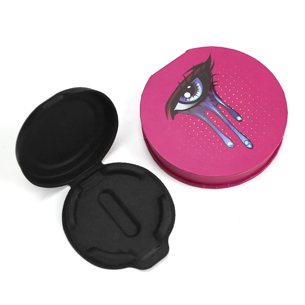 Роскошная Подарочная коробка, упаковочная коробка для ювелирных изделий, биоразлагаемая переработанная бумага для ухода за кожей, литой целлюлозный внутренний поднос