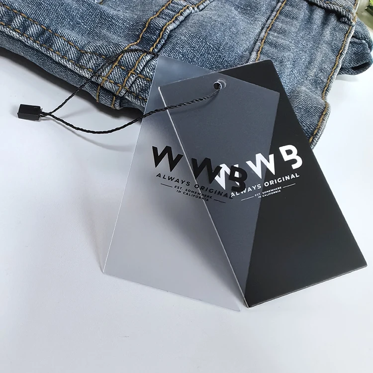 Custom fashion style paper pvc clothing hang tags,Garment tags with logo printing,wholesale hangtags hang tag