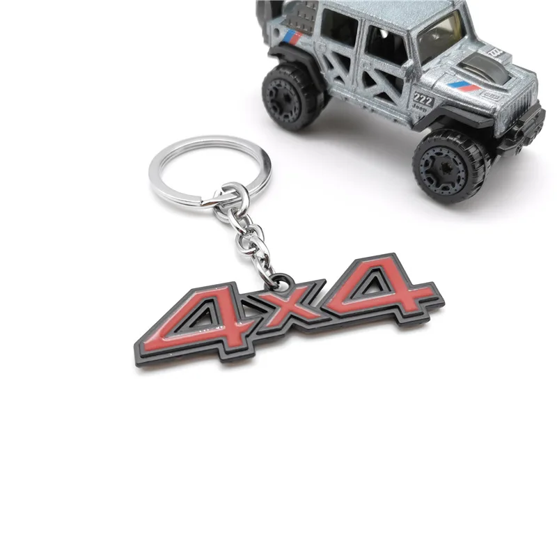 4X4 Jeep Jeep Metal Key chain car off-road vehicle creative key chain belt buckle